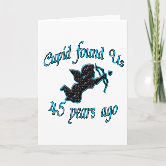 45. Jahrestag Karte (Vorderseite)