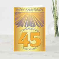 45-jähriges Nüchternheitsjubiläum | Golden Ray 12-