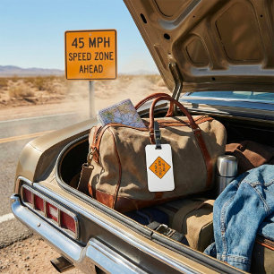 45-MPH-Geschwindigkeitsbereich vor benutzerdefinie Gepäckanhänger