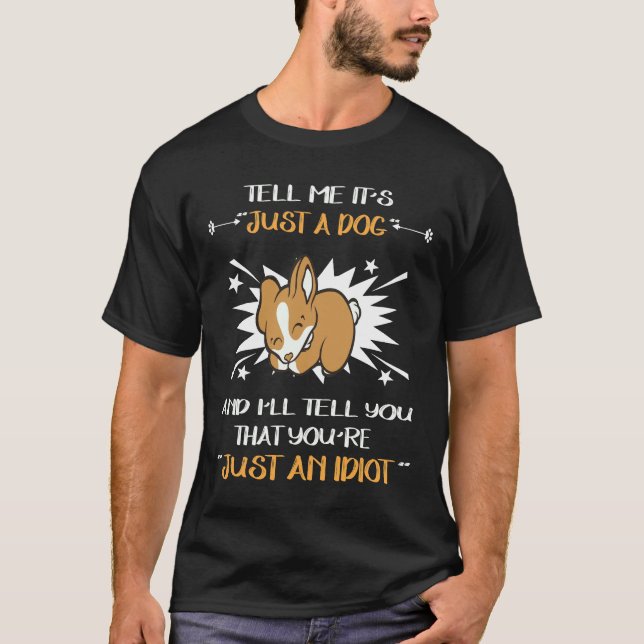 45 nur ein Idiot T-Shirt (Vorderseite)