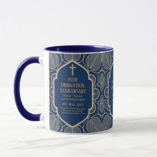45. Ordination Jubiläum Priesterpastor Deacon Tasse