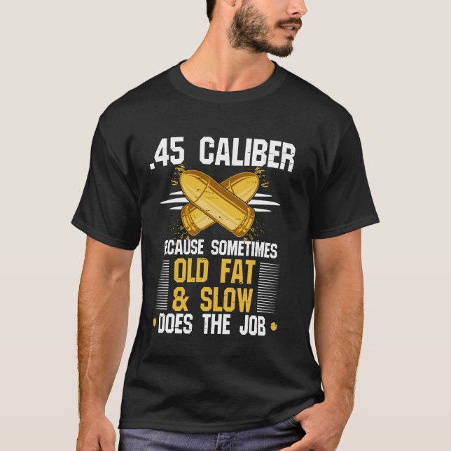 45 pP, da Kurzes Fett und Langsam manchmal T-Shirt (Vorderseite)