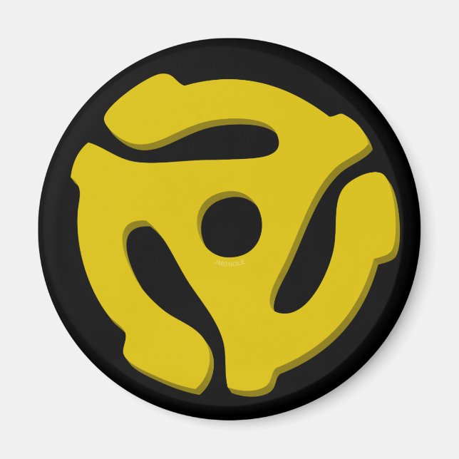 45-Record-Adapter Magnet (Vorne)