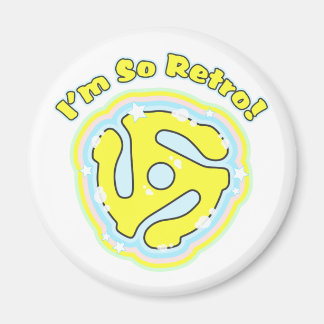 45-RPM-Adapter, also Retro Magnet