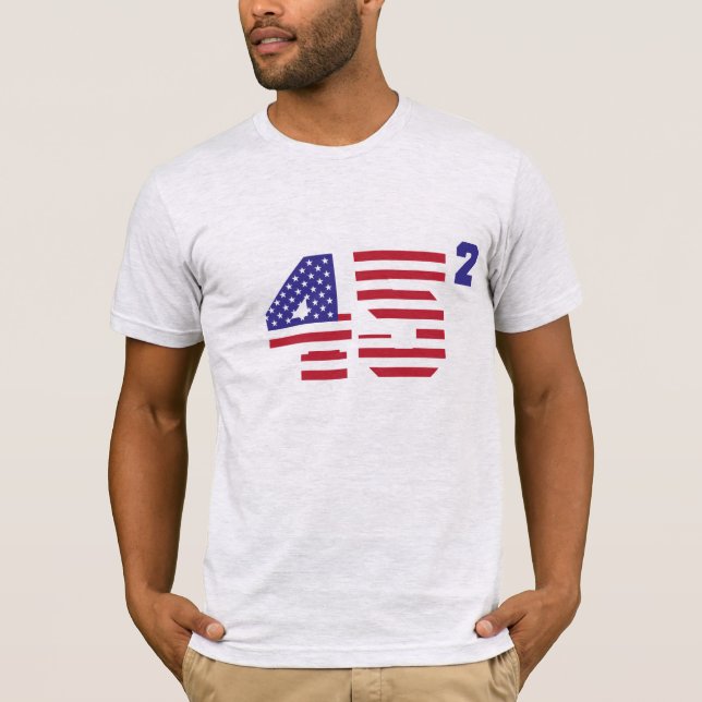 45 Squared Trump 2020 The Sequel Second Term T-Shirt (Vorderseite)
