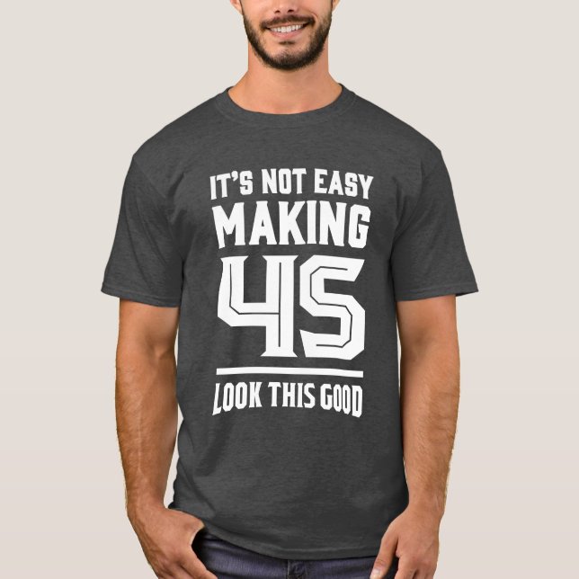 45 T-Shirt (Vorderseite)