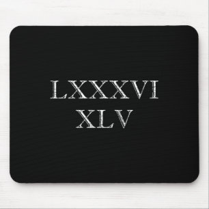 45 T Shirt für Männer Anti Trump Shirt Geschenk Ro Mousepad