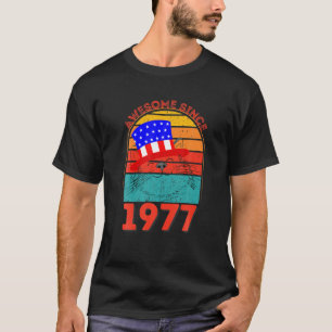 45. Tag Vintage Katze - 45 Jahre. Funny Phantastis T-Shirt