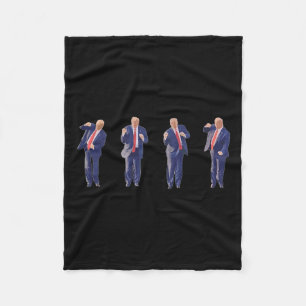 45 Tanz Donald Trump 47. Präsident Trump Fleecedecke