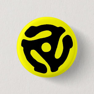 45 U-/minaufzeichnungs-Einsatz-Knopf Button