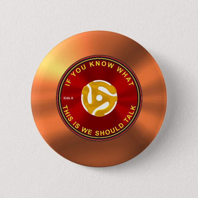 45 U-/minEisbrecher Button (Vorderseite)