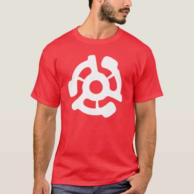 45 U-/minrot T - Shirt (Vorderseite)