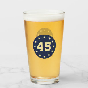 45 UND 47 DESIGN GLASS TUMBLER