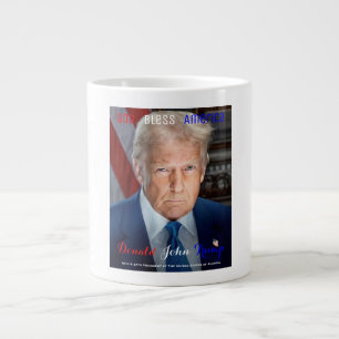 45. und 47. Präsident der USA Donald Trump Jumbo-Tasse