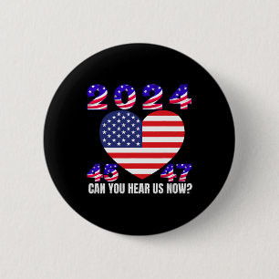 45 und 47 Präsident Donald Trump - Amerikanische F Button