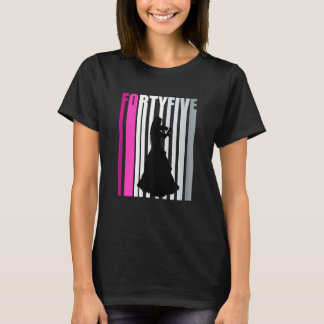 45. Violinspieler Geburtstags-Violinist T-Shirt
