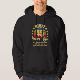 45 Years Ago All Parts Original 45th Birthday Hoodie