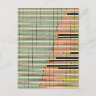 45 Zusammensetzung männliche Bevölkerung 1900 Postkarte