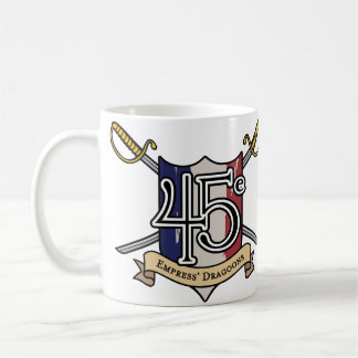 45e Empress Dragoons Kaffee Tasse