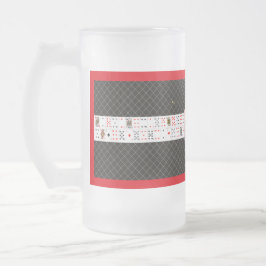45er-Frostbierglas | Retro-Social-Club-Pintglas Mattglas Bierglas