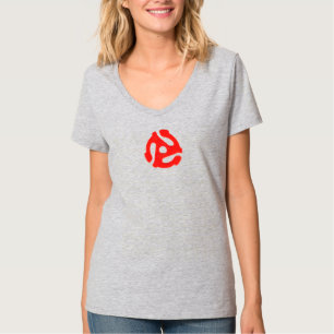 45RPM-T-Shirt für Plattenkonverter für Frauen T-Shirt