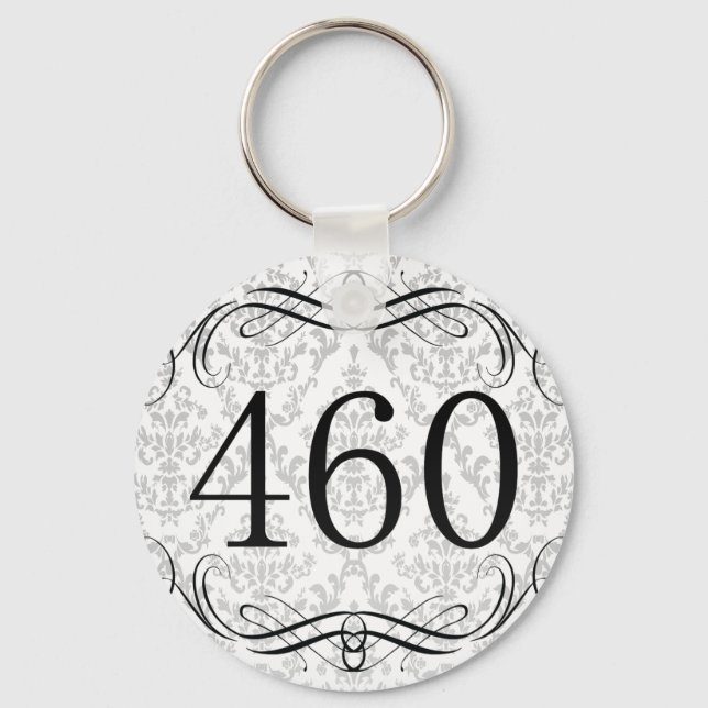 460 Bereichscode Schlüsselanhänger (Vorderseite)