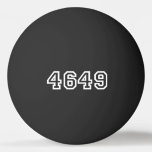 4649 Japanese Slang Yoroshiku Ping Pong Ball Tischtennisball