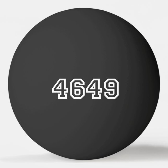 4649 Japanese Slang Yoroshiku Ping Pong Ball Tischtennisball (Vorderseite)