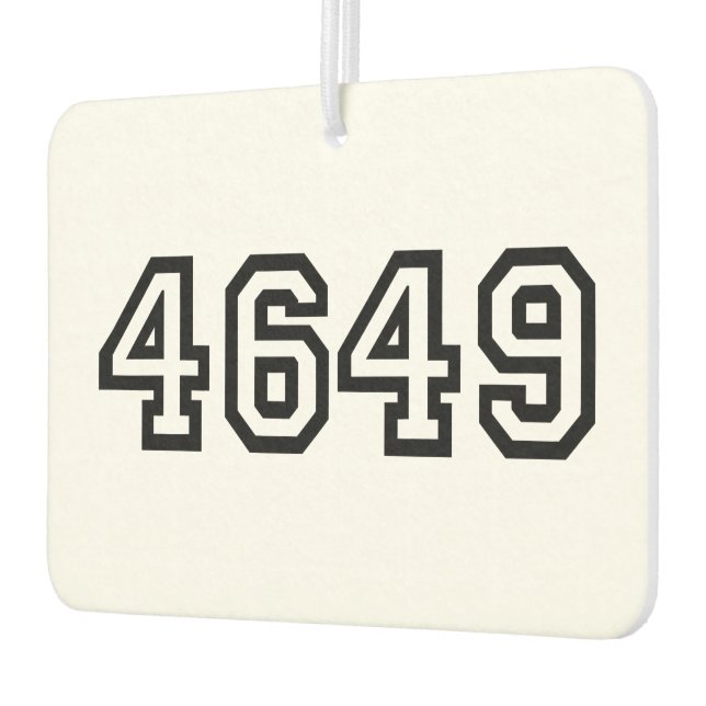 4649 Japanischer Slang Yoroshiku Autolufterfrischer (Links)