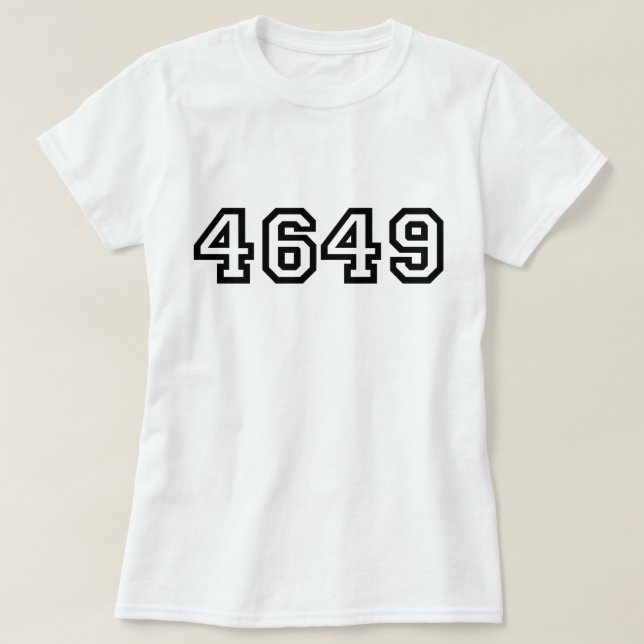 4649 Japanischer Slang Yoroshiku T-Shirt (Design vorne)