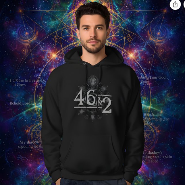 46 & 2 Industrial Dark Art Kapuzenpullover Hoodie (Von Creator hochgeladen)