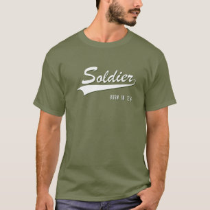 46. Geburtstagsgeschenk Soldat Geboren 1976 Alter T-Shirt