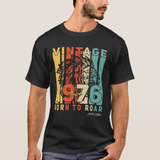 46. Geburtstagsgeschenke Juni 46 Jahre Vintag 1976 T-Shirt