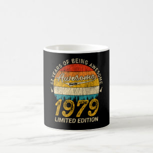 46 Jahre alt 1979 Retro Phantastisch 46. Geburtsta Kaffeetasse