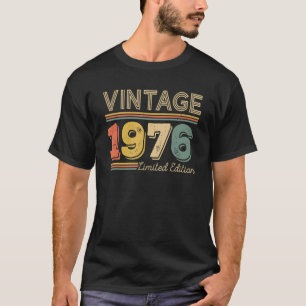 46 Jahre Vintag 1976 46. Geburtstag T-Shirt