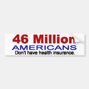 46 Million Amerikaner-Autoaufkleber Autoaufkleber