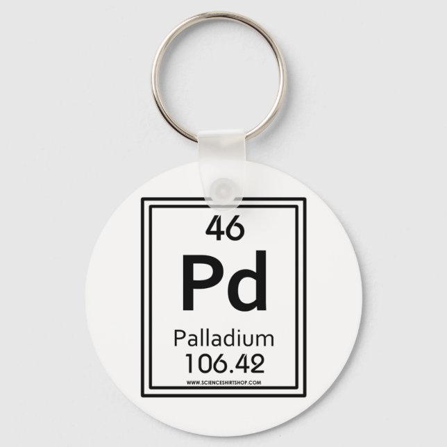 46 Palladium Schlüsselanhänger (Vorderseite)