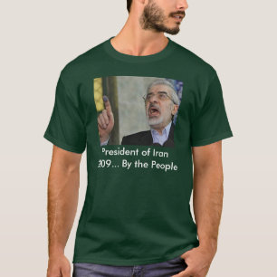 47700498, Präsident vom Iran 2009… Durch die Le T-Shirt