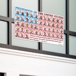 47 Cartoon US-Präsidenten Trump Außenbanner Banner