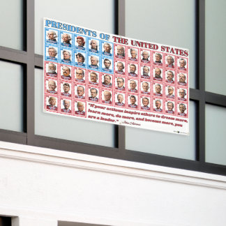 47 Cartoon US-Präsidenten Trump Außenbanner Banner