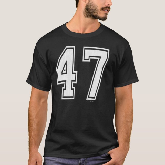 47 Custom Jersey T-Shirt (Vorderseite)