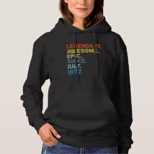 47. Geburtstag Männer Frauen Phantastisch Epic Sei Hoodie