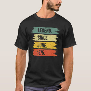47. Geburtstag Retro Vintage Legenden wurden in J. T-Shirt