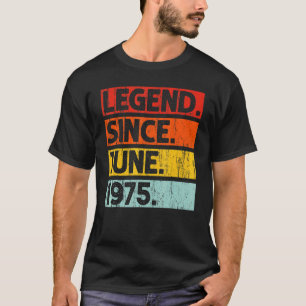 47. Geburtstag seit Juni 1975 47 Jahre alt T-Shirt