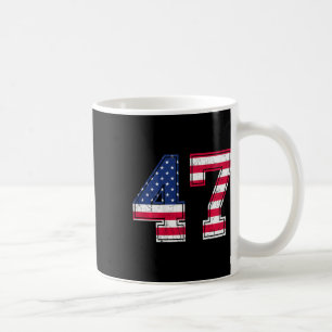 47 Geburtstags-Shirt USA-Flagge Sportsteam Jersey Kaffeetasse
