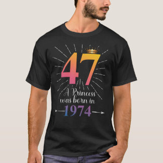 47. Geburtstagsgeschenk 47 Jahre T-Shirt