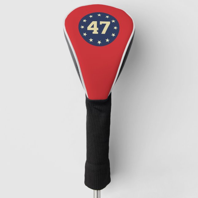 47 GOLFKOPFDECKE GOLF HEADCOVER (Vorderseite)