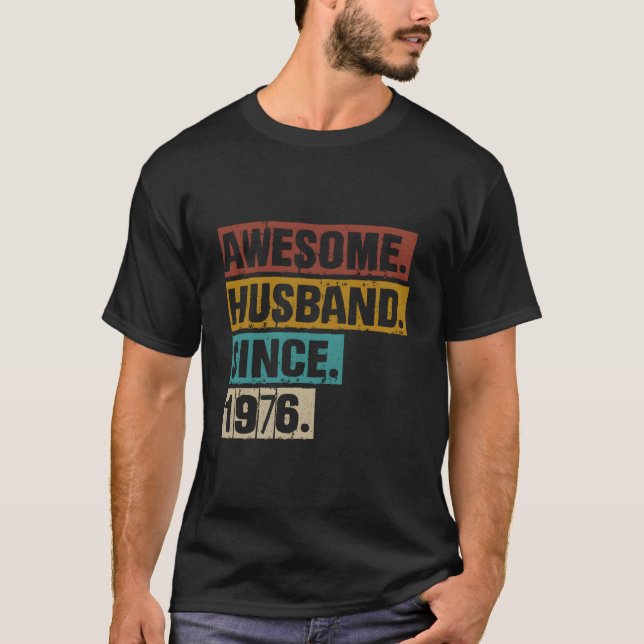 47. Hochzeitstag für ihn Phantastischen Ehemanns T-Shirt (Vorderseite)