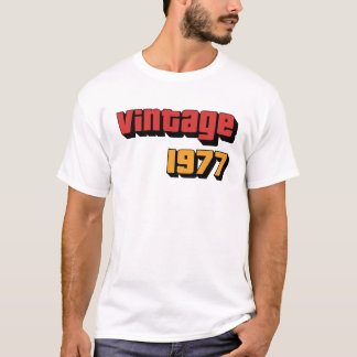 47 Jahre Altes Geschenk Männer Frauen Vintag 1977 T-Shirt