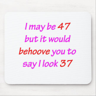 47 obliegen Sie Ihnen Mousepad